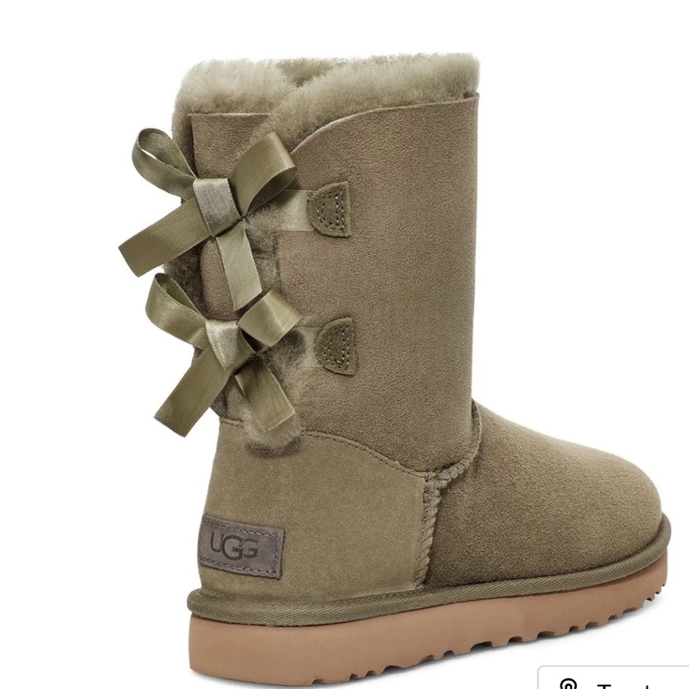 Burnt Olive Bailey Bow Boots